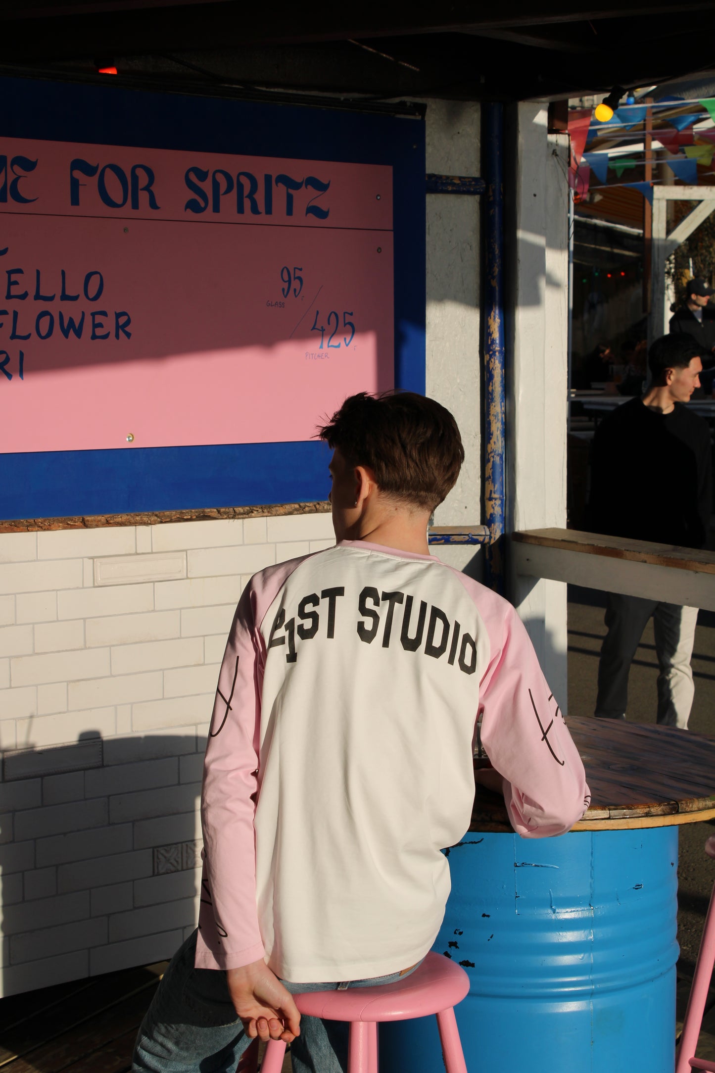 Long Sleeve T-shirt (Pink)